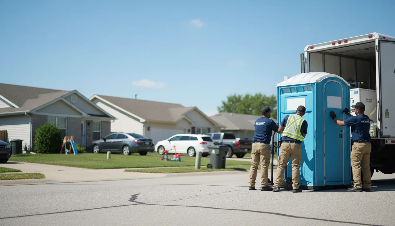 Standard Porta Potty Rentals in Sturgeon, MO near me